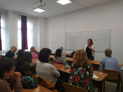 Idősügyi szakértői csoport látogatása a Partiumi Keresztény Egyetemen